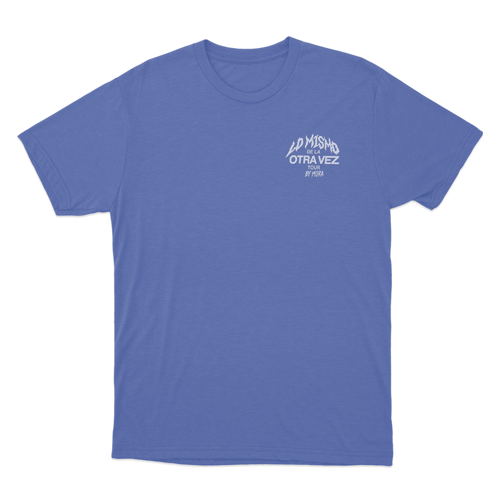 Otra Vez Mora Tour Unisex T Shirt Blue Otra Vez Mora Tour Unisex T Shirt Blue