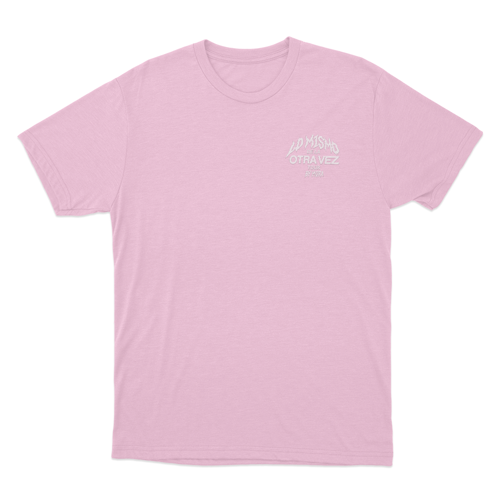 Otra Vez Mora Tour Unisex T Shirt Pink Otra Vez Mora Tour Unisex T Shirt Pink