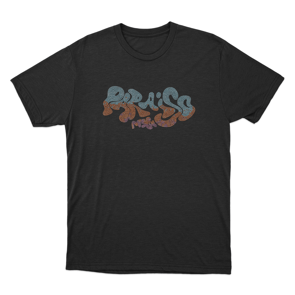 Paraiso Rhinestone Unisex T Shirt Black Paraiso Rhinestone Unisex T Shirt Black