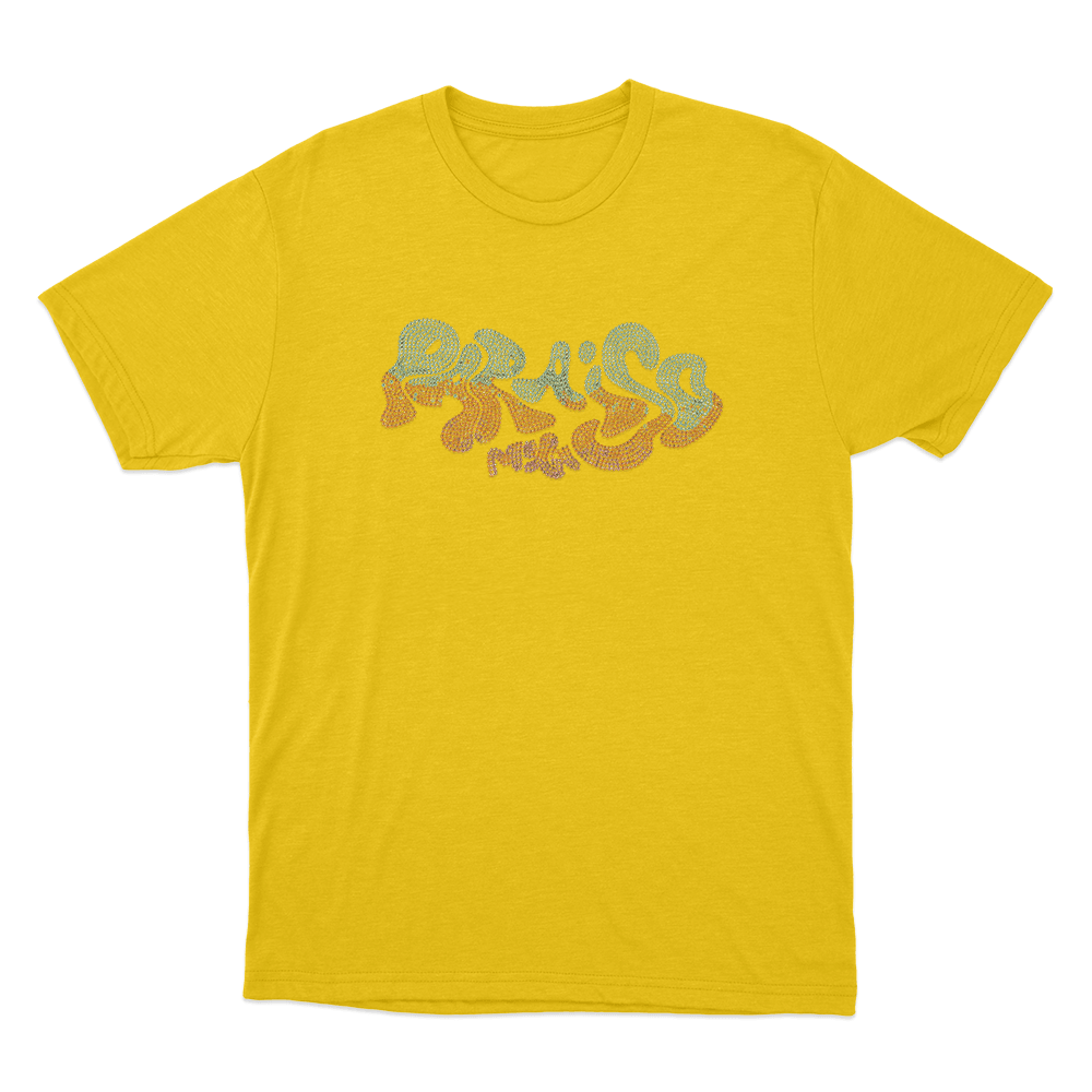 Paraiso Rhinestone Unisex T Shirt Yellow Paraiso Rhinestone Unisex T Shirt Yellow