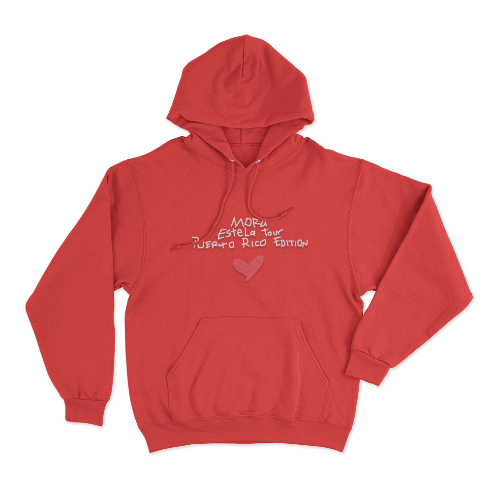 ora Estrella Tour Puerto Rico Unisex Hoodie Red ora Estrella Tour Puerto Rico Unisex Hoodie Red