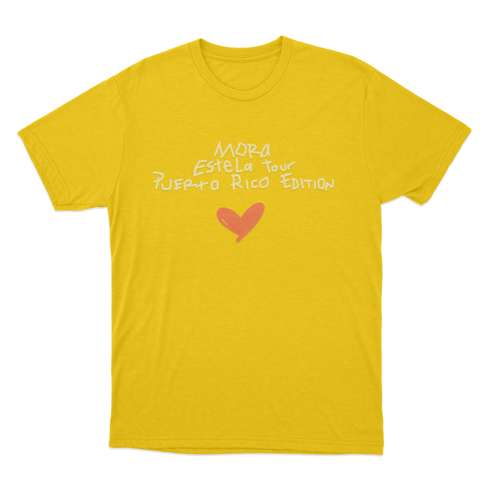 ora Estrella Tour Puerto Rico Unisex T Shirt Yellow ora Estrella Tour Puerto Rico Unisex T Shirt Yellow